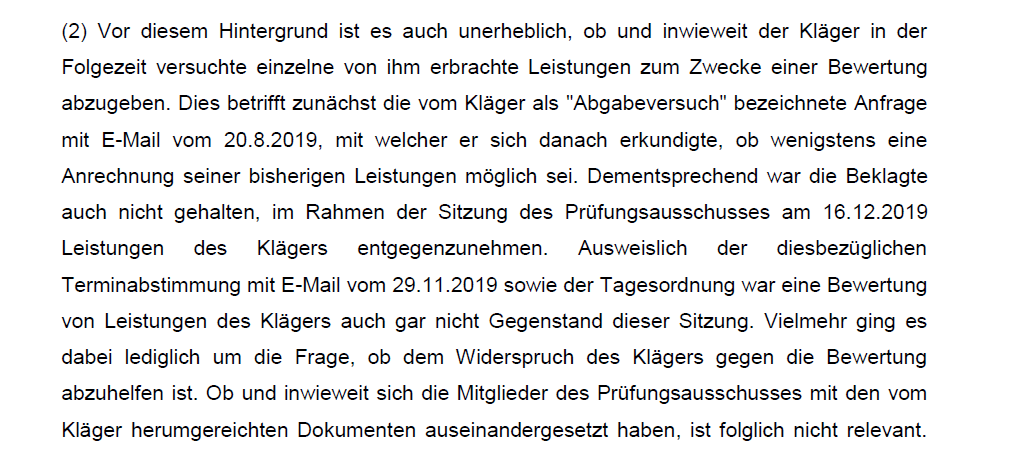 Zitat Richter aus dem Urteil 21.1.2021